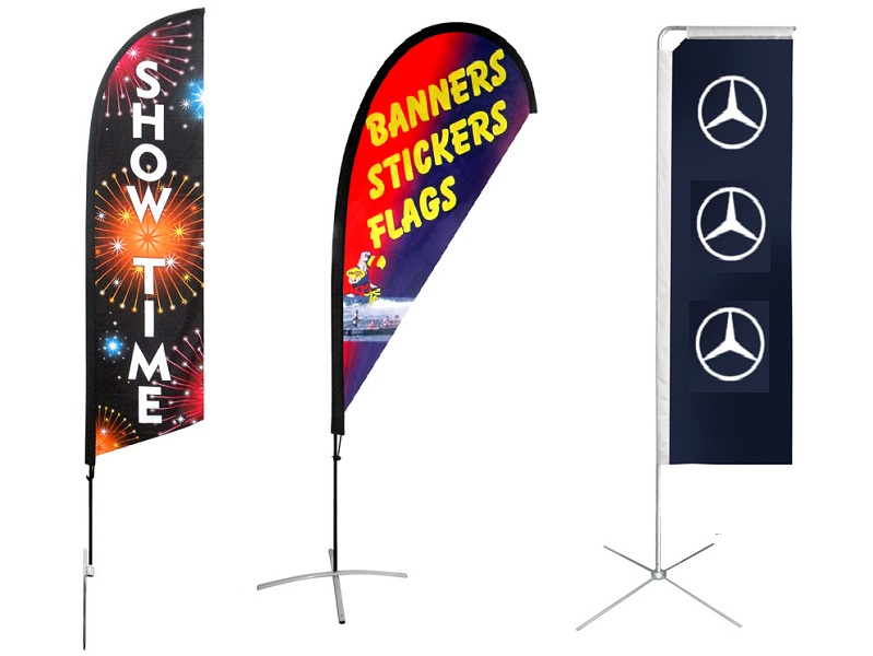 Customized Beach Flags