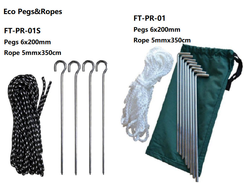 Pegs & Ropes & Hammer