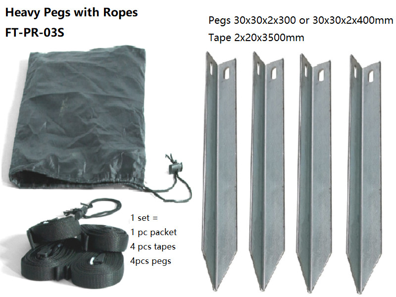 Pegs & Ropes & Hammer