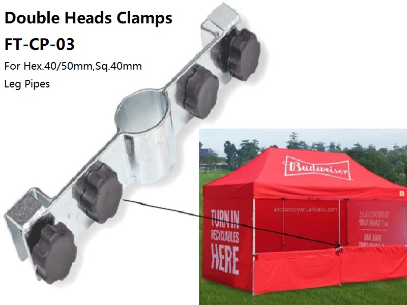 Half Wall Poles&Clamps