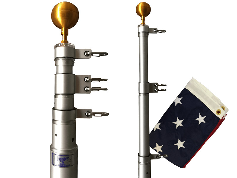 Heavy Telescopic Flagpoles