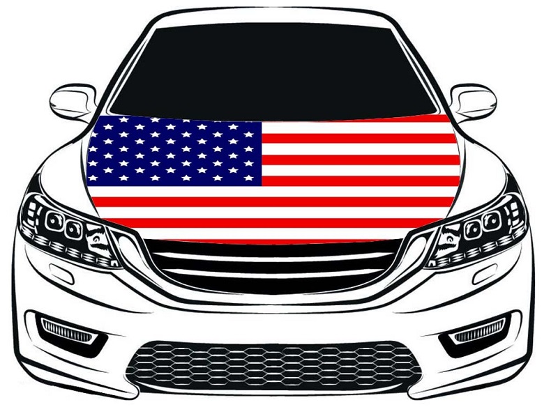 Car Engine Hood Flag