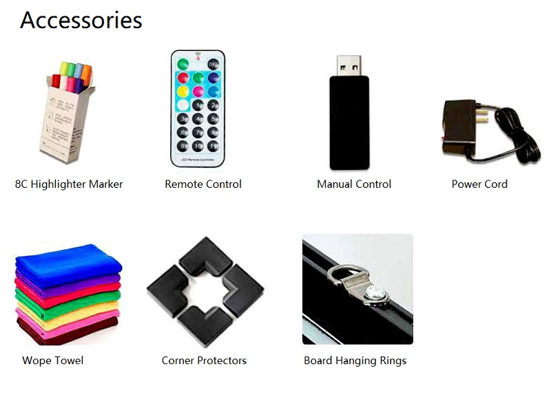 LED Highligher Poster Frame