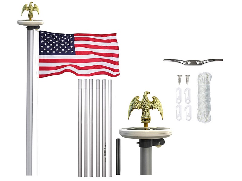 Sectional Flagpoles 20/25/30Ft