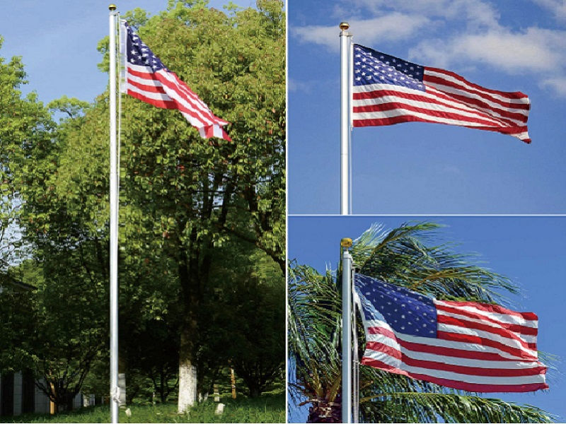Sectional Flagpoles 20/25/30Ft