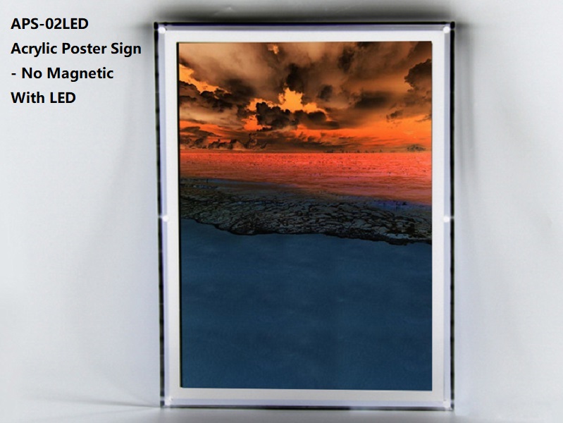 Acrylic LED Sign(No Frame)